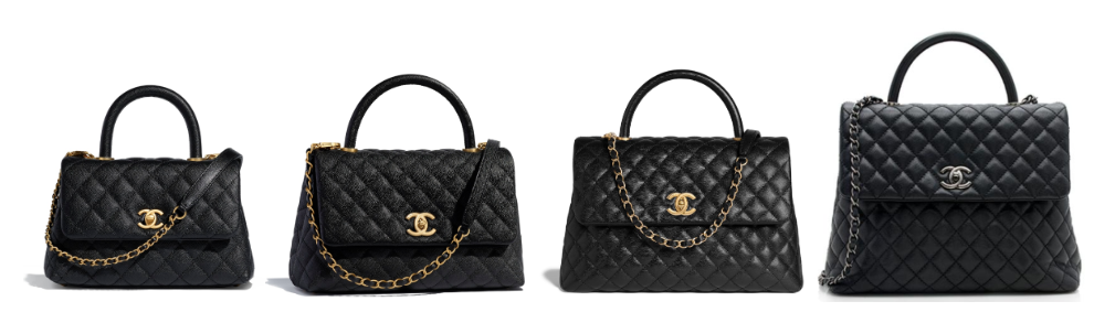 Chanel Coco Top Handle Bag size - ขนาด