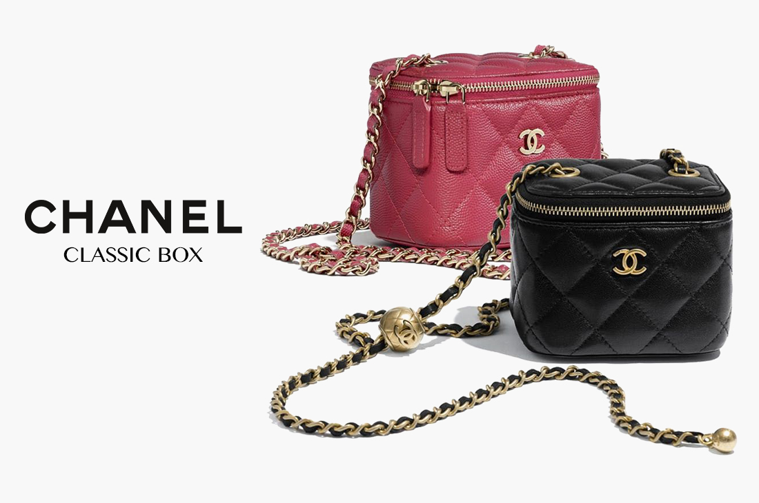 No2577Chanel Classic Box With Chain  Gallery Luxe