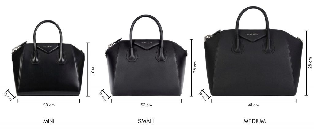 Size of Givenchy Antigona Bag