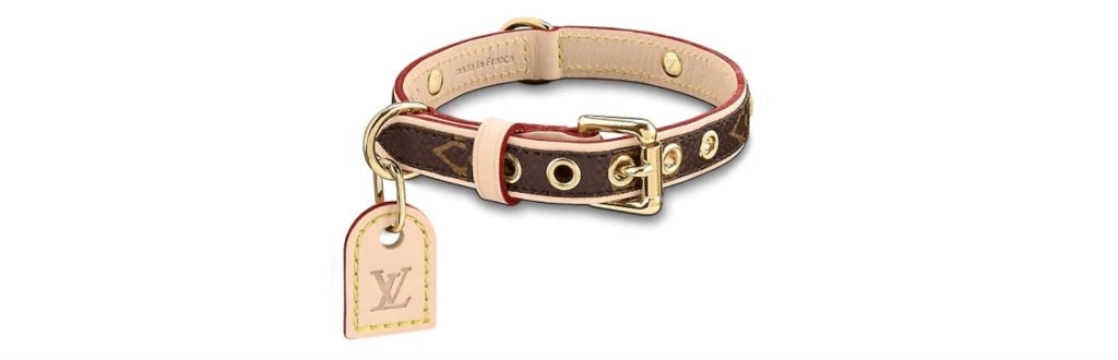 Louis Vuitton Baxter Dog Collar PM