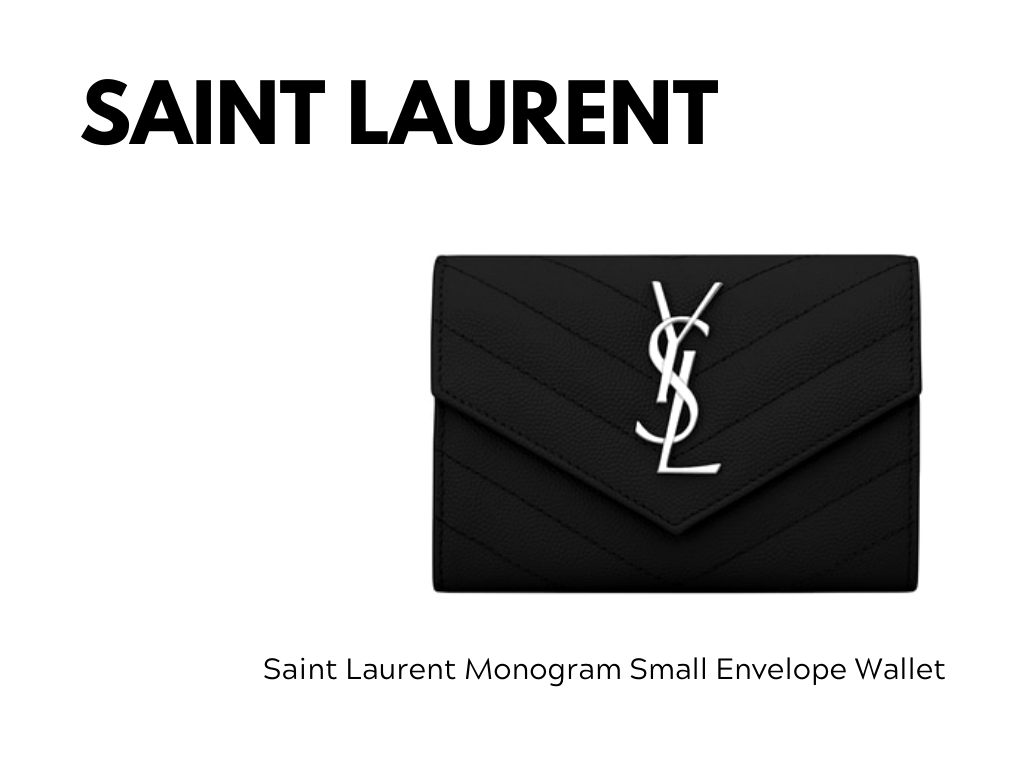 Saint Laurent Monogram Small Envelope Wallet