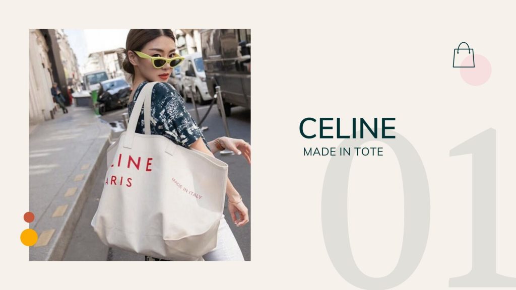 กระเป๋าผ้า Celine Made in Tote 