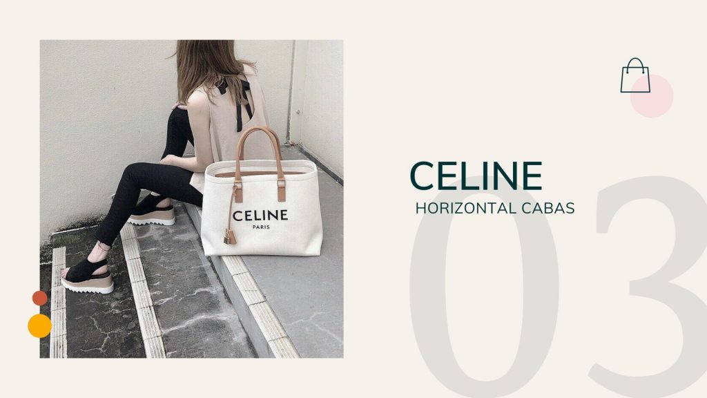 กระเป๋าผ้า Celine Horizontal Cabas 