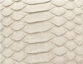 หนังงูเหลือม (Python) Chanel Leather Material