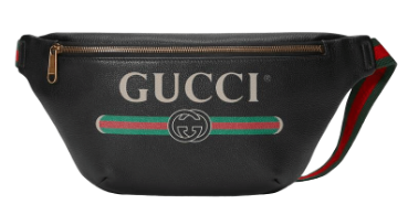 Gucci Print Leather