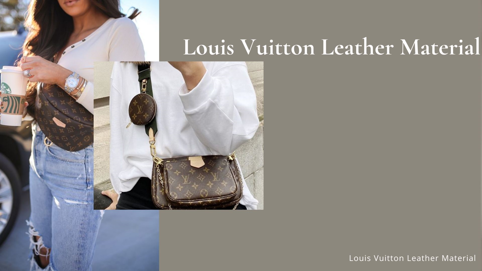 Louis Vuitton Leather Material