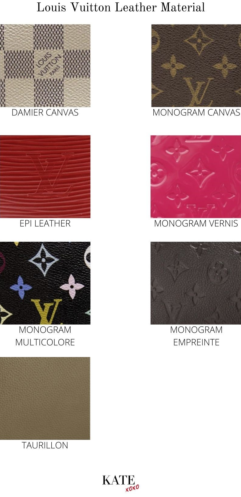 Louis Vuitton Leather Material 