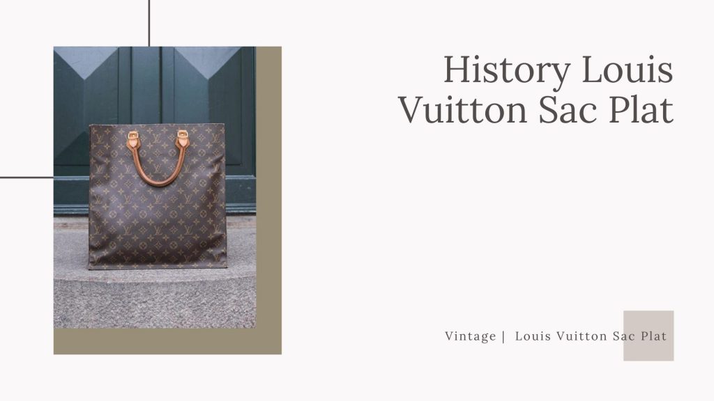 Louis Vuitton Sac Plat