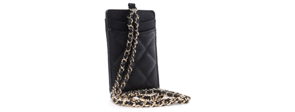 Chanel Caviar Holder Chain Strap