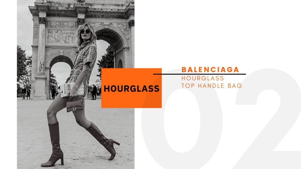 BALENCIAGA Hourglass Top Handle Bag