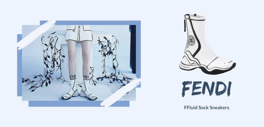 Fendi FFluid Sock Sneakers