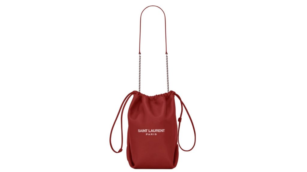 Saint Laurent Teddy Bucket Bag