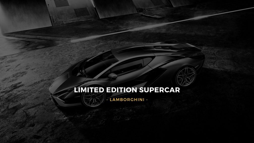 lamborghini limited edition supercar