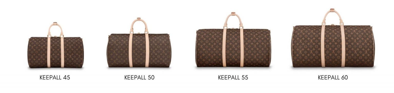 lv keepall sizes