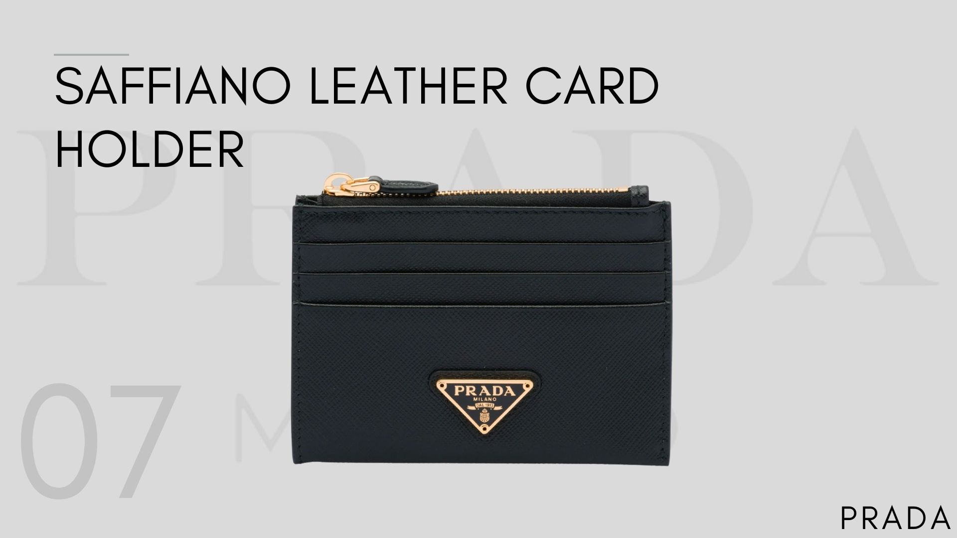 Saffiano Leather Card Holder 10 กระเป๋าใส่นามบัตรที่ต้องมีไว้ครอบครอง