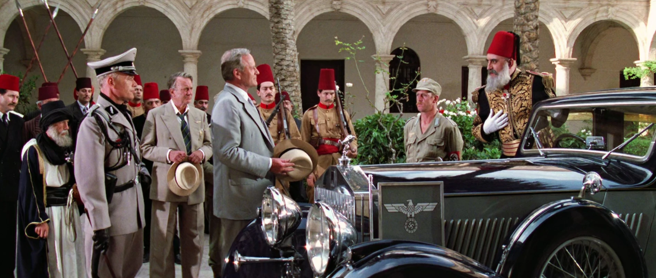 โรลส์-รอยซ์ แฟนท่อม II ในภาพยนต์เรื่อง Indiana Jones and The Last Crusade