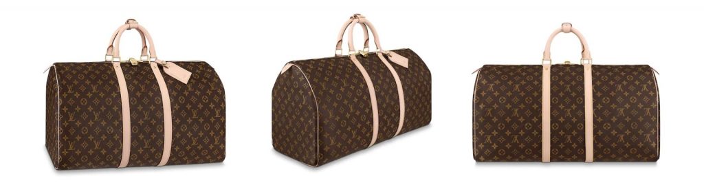 Louis Vuitton Keepall 55-กระเป๋าเดินทางรับ วันหยุด 2563