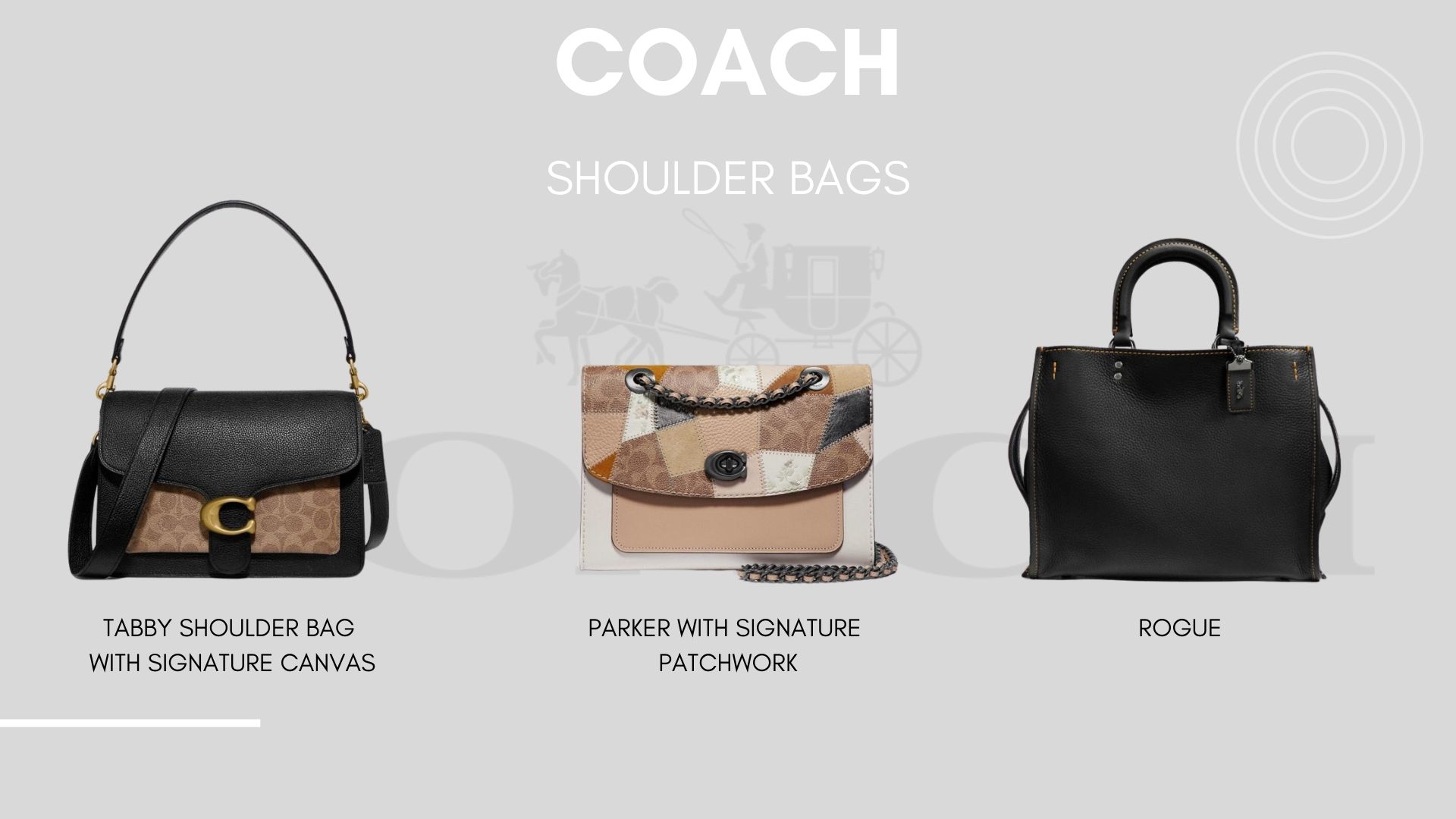 Coach Shoulder Bags