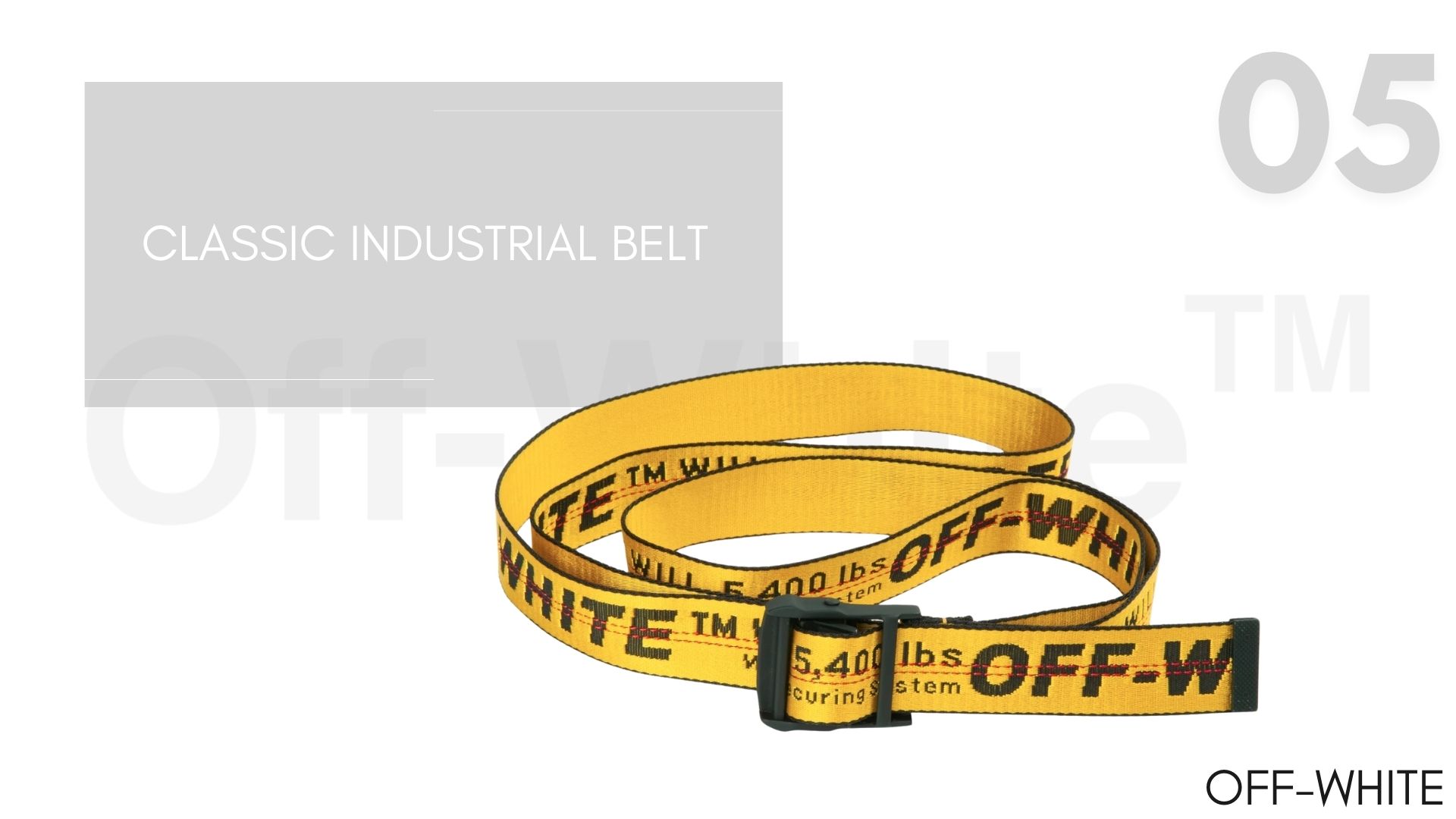 Classic Industrial Belt
