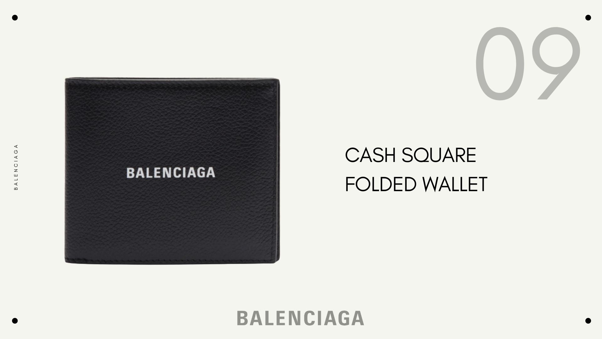Balenciaga CASH SQUARE FOLDED WALLET