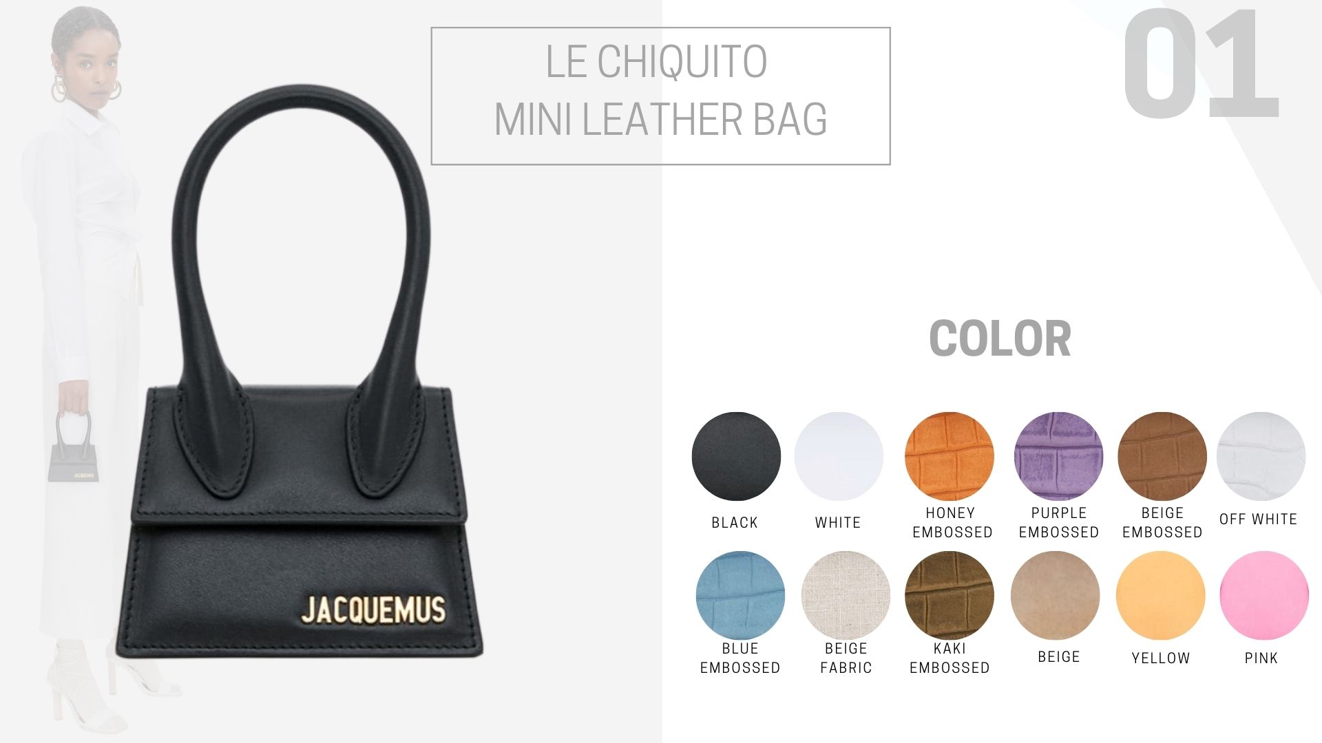 Le Chiquito Mini leather bag