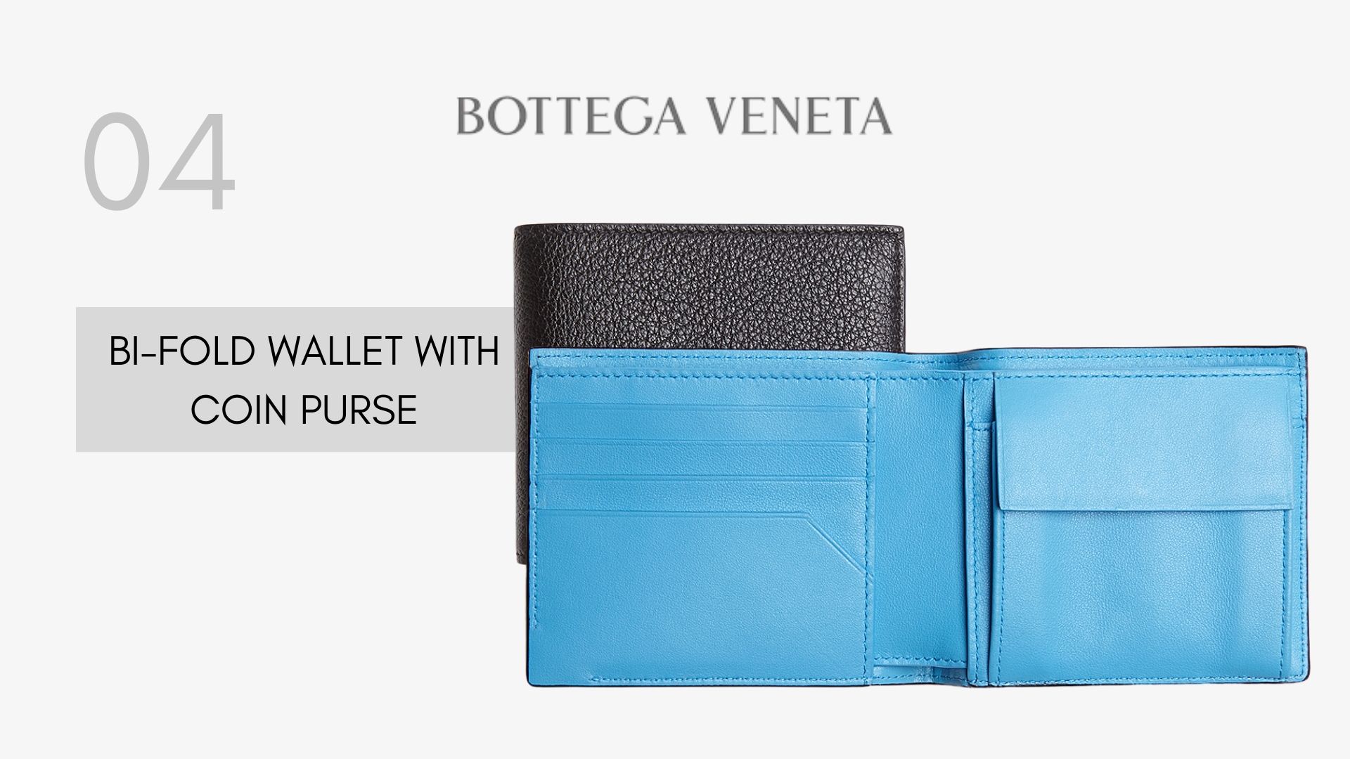 รวมกระเป๋าตังค์ Bottega Veneta รุ่นฮิตในปี 2020 BI-FOLD WALLET WITH COIN PURSE