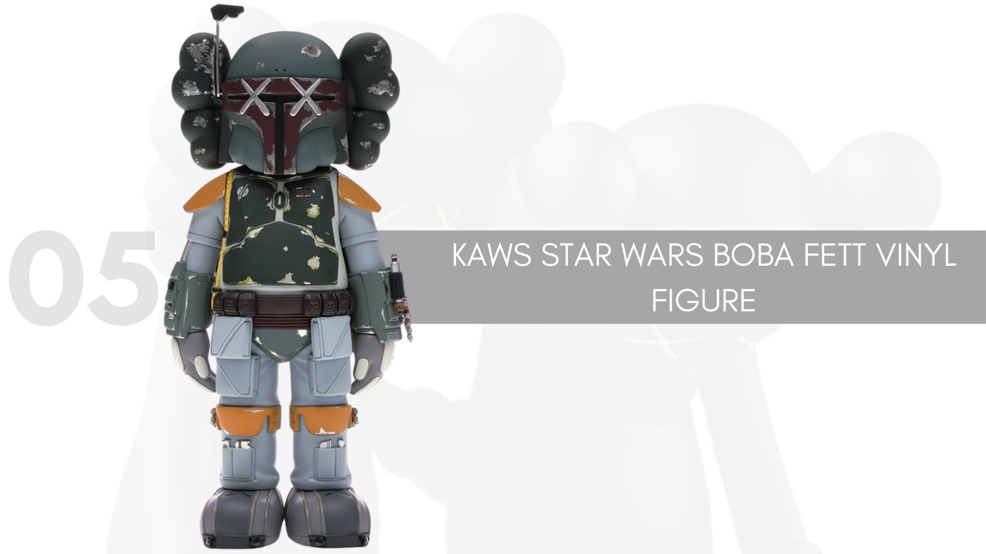 KAWS Star Wars Boba Fett Vinyl Figure