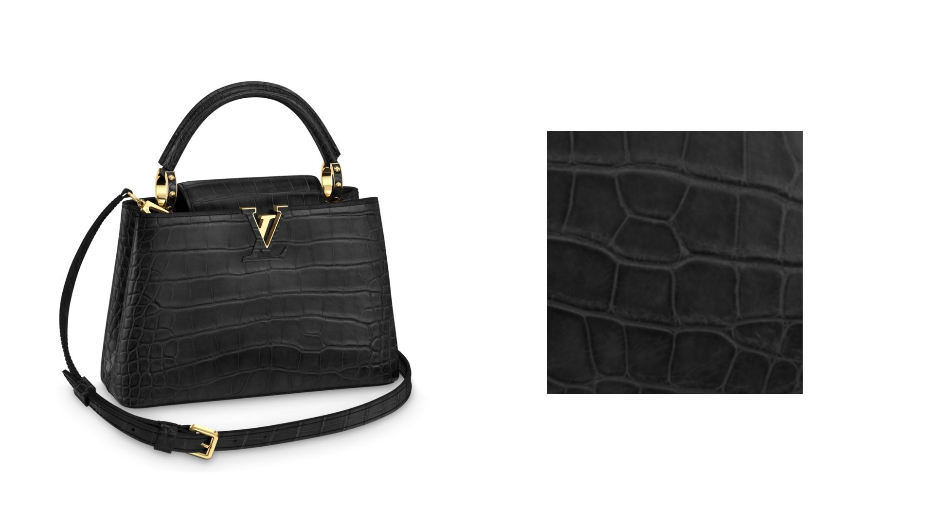 Louis Vuitton Leather : Animales Exotici หนังจระเข้ด้าน (Matte Alligator Leather)