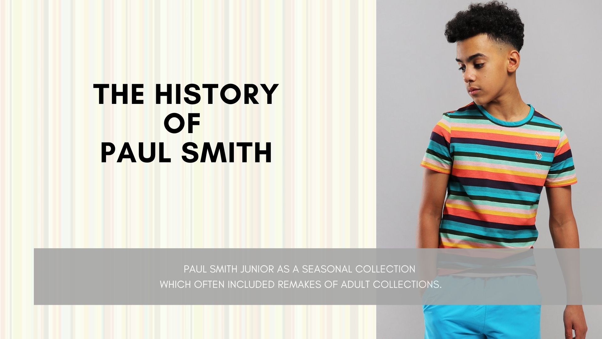 ประวัติ Paul Smith - แบรนด์แฟชั่นคลาสสิกจากอังกฤษ - KATE💋 STYLE