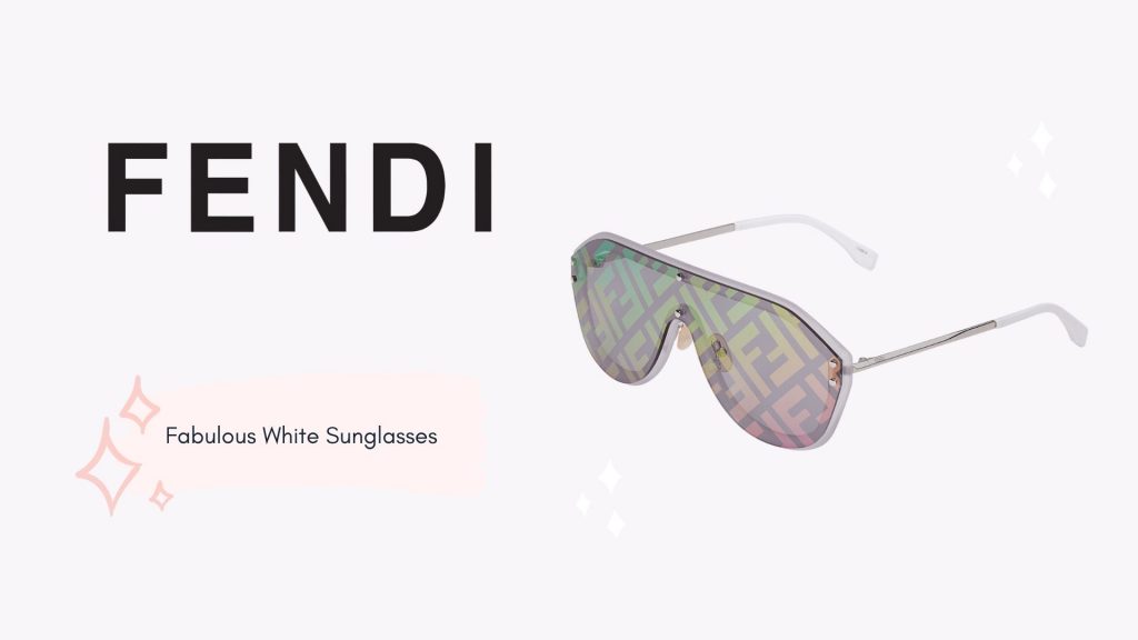 Fendi Fabulous White Sunglasses