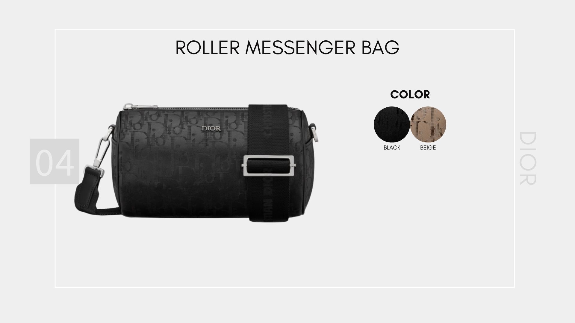 Roller Messenger Bag