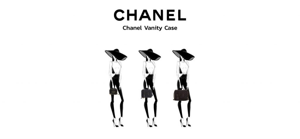 Chanel vanity-chanel size guide clothing-chanel size-ขนาดกระเป๋า chanel-chanel classic
