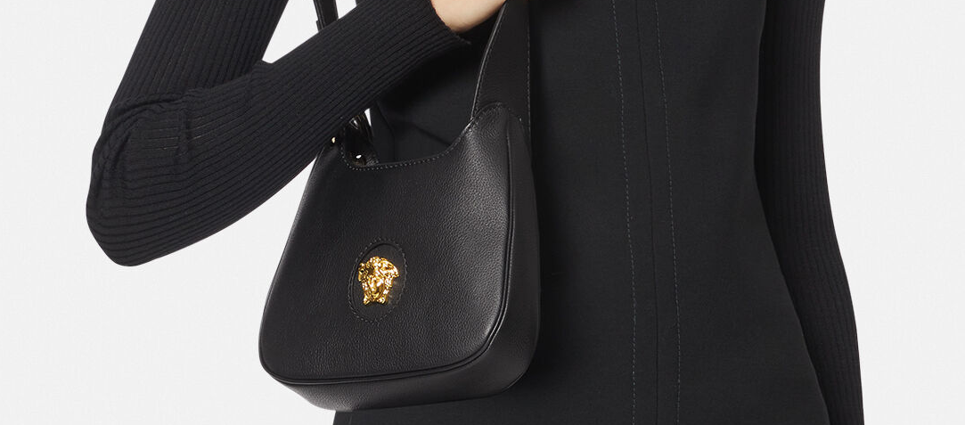 Versace La Medusa Small Hobo Bag - Anotomy of Bag