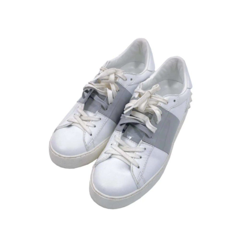 Valentino Garavani Women's White Open Sneaker Size 37