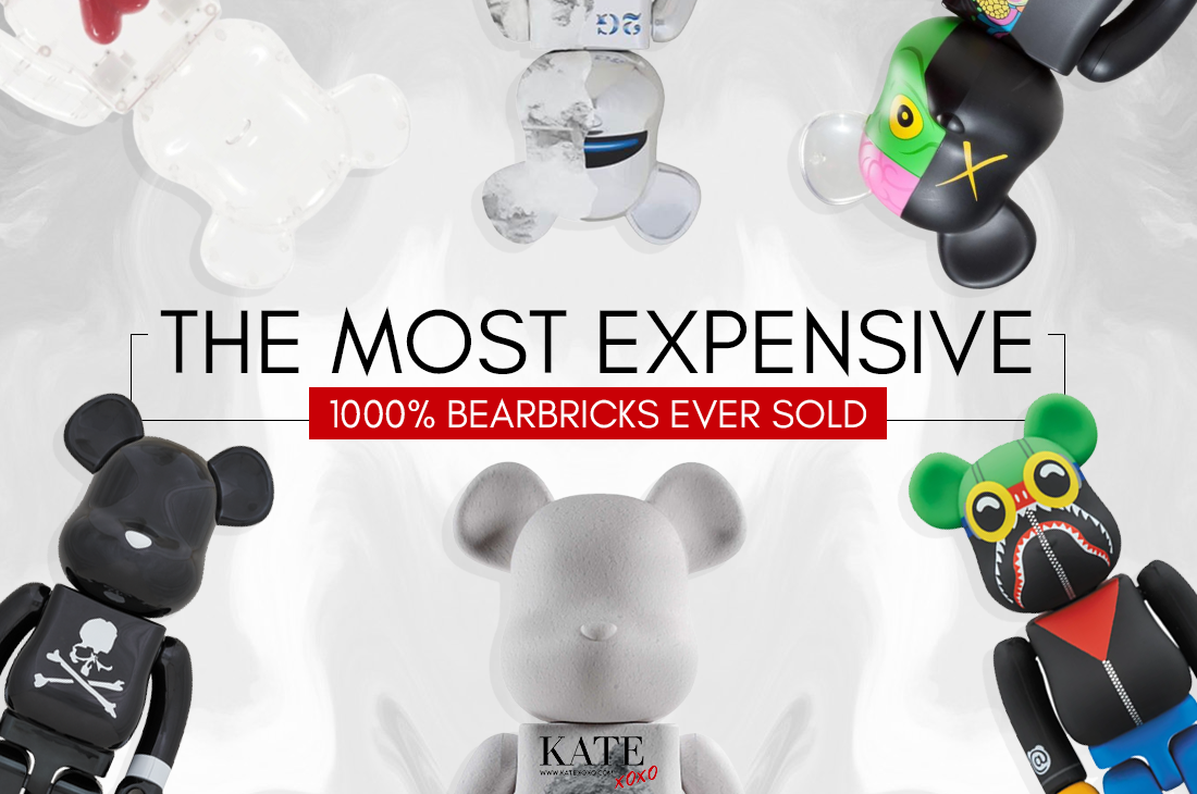 The Most Expensive 1000% Bearbricks Ever Sold - KATE💋 STYLE