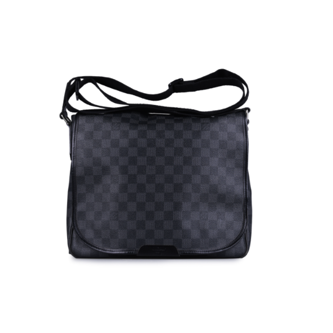 Louis Vuitton District PM Messenger Bag in Black