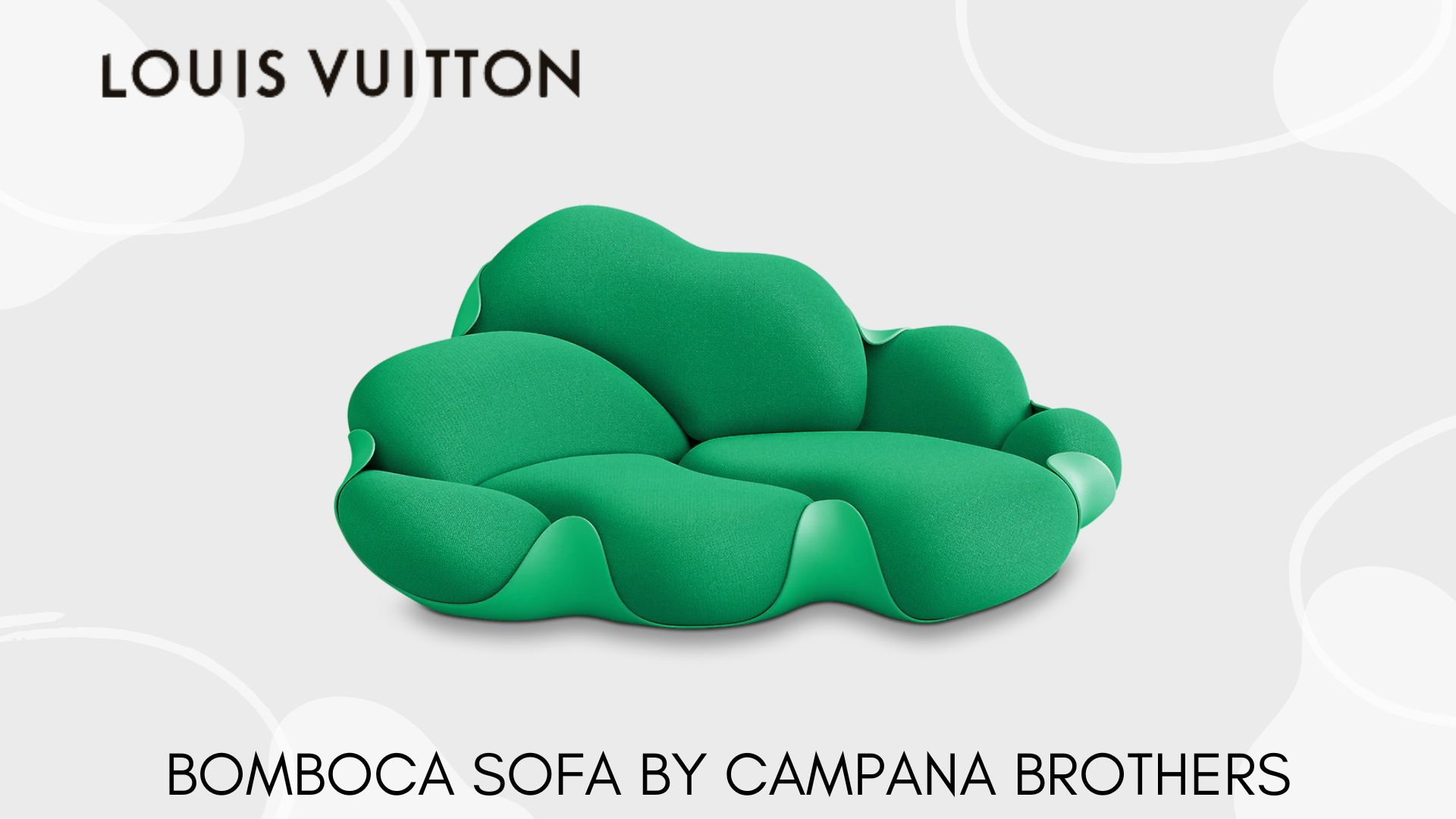 Bomboca Sofa GM By Campana Brothers