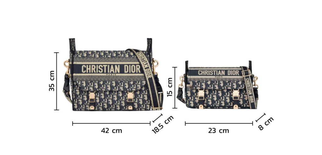 Christian Dior-ดิออร์ dior bag กระเป่าดิออร์-ขนาด