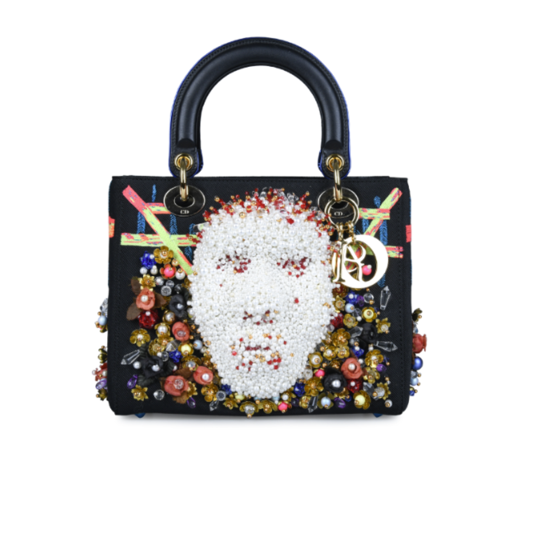 Christian Dior Lady Dior Art Athi-Patra Ruga Medium Bag