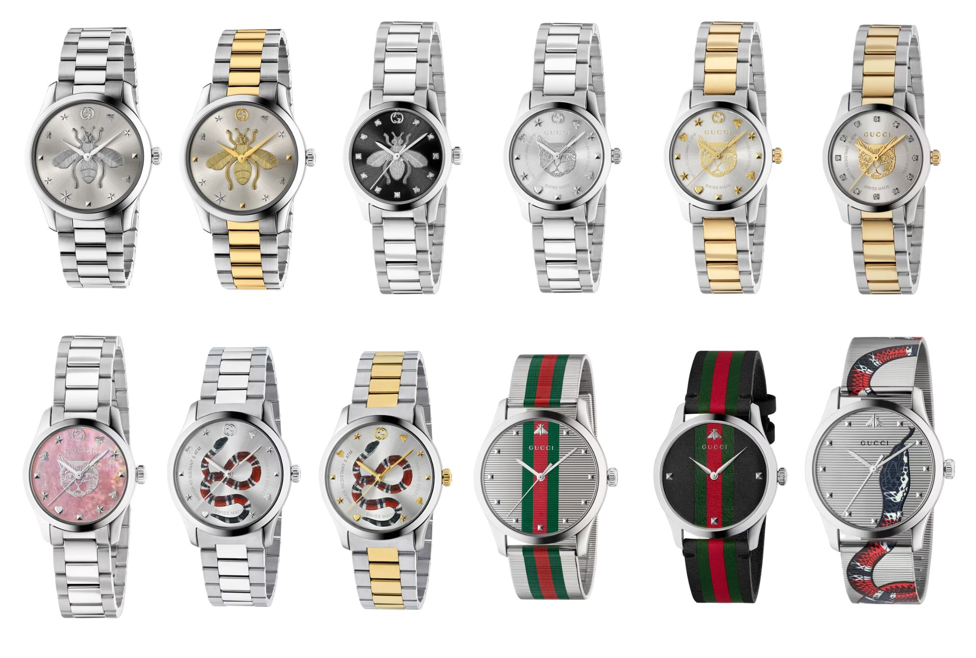 Gucci Watch รุ่น The G-Timeless-สี-หน้าปัด