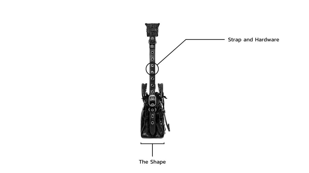 Anatomy of Balenciaga Neo Cagole XS Handbag บาเลนเซียก้า