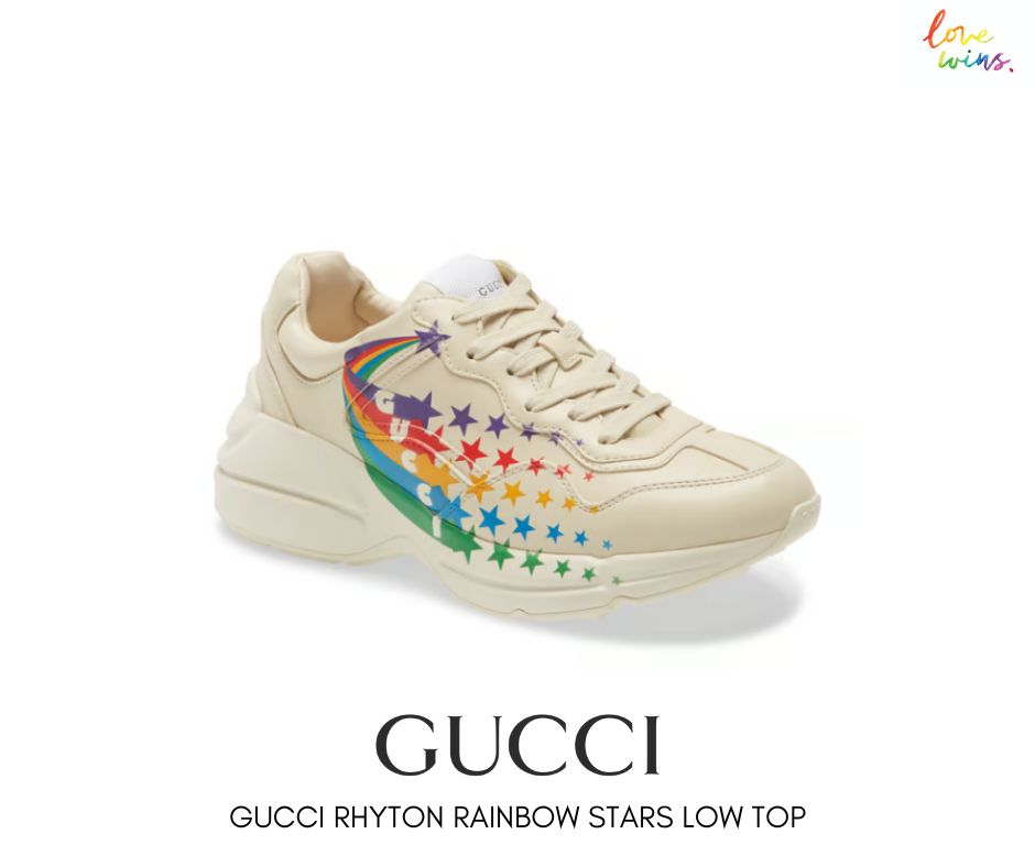 Gucci Rhyton Rainbow Stars Low Top