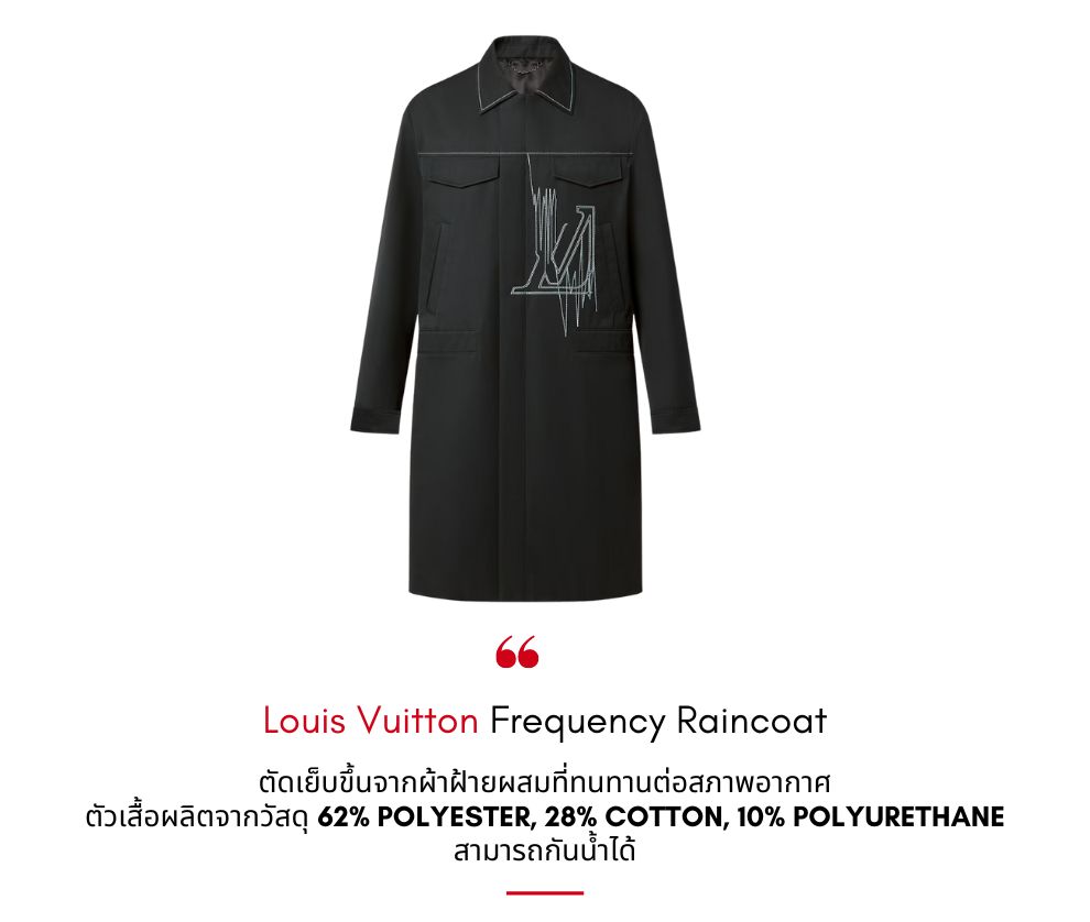 Louis Vuitton Frequency Raincoat
