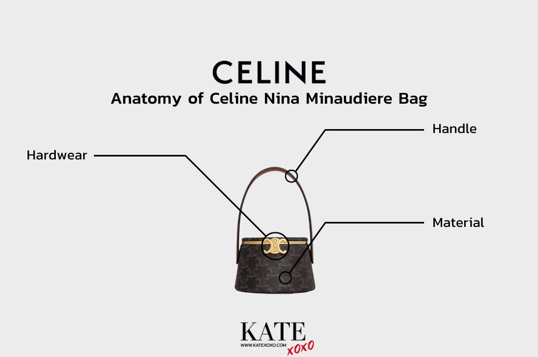 Anatomy of Celine Nina Minaudiere Bag