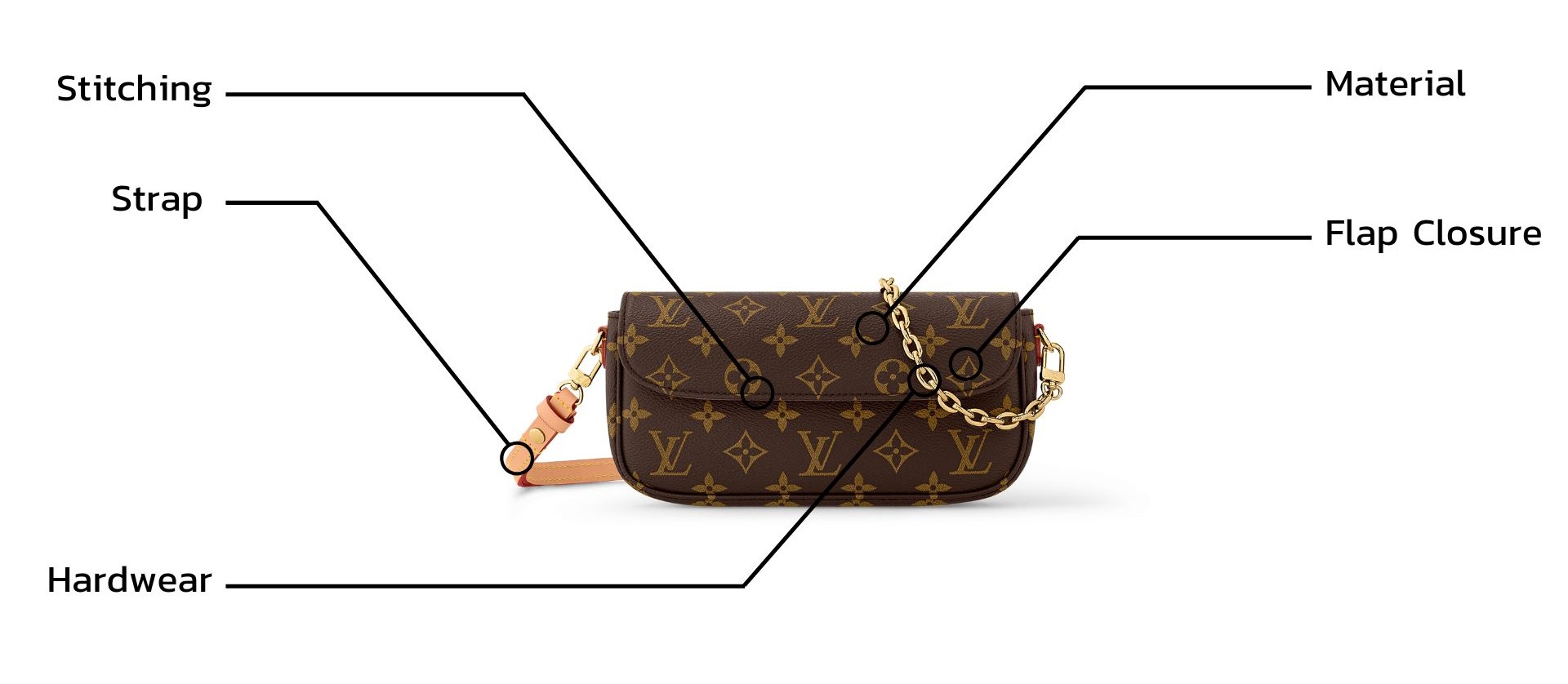 Anatomy of Louis Vuitton Ivy Bag - Anatomy of Louis Vuitton Ivy Bag