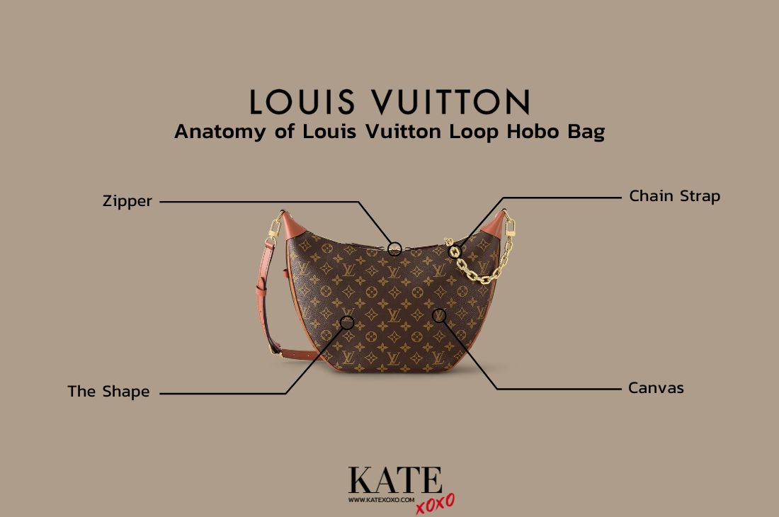 Anatomy of Louis Vuitton Loop Hobo Bag