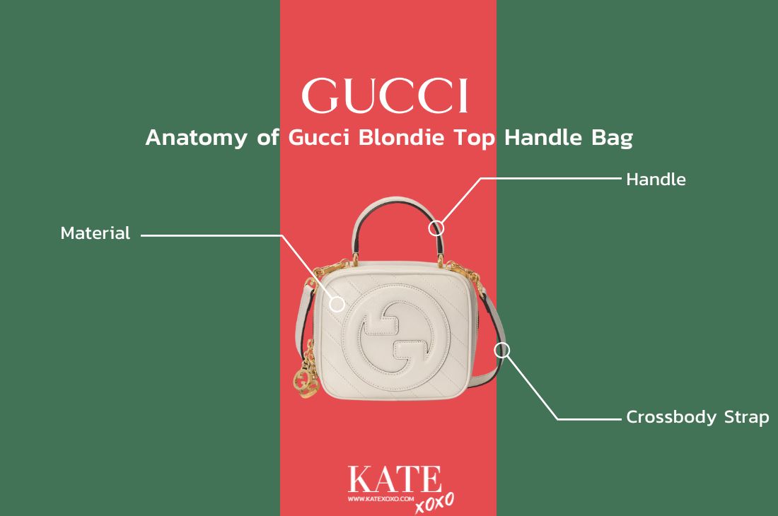 Anatomy of Gucci Blondie Top Handle Bag กระเป๋า