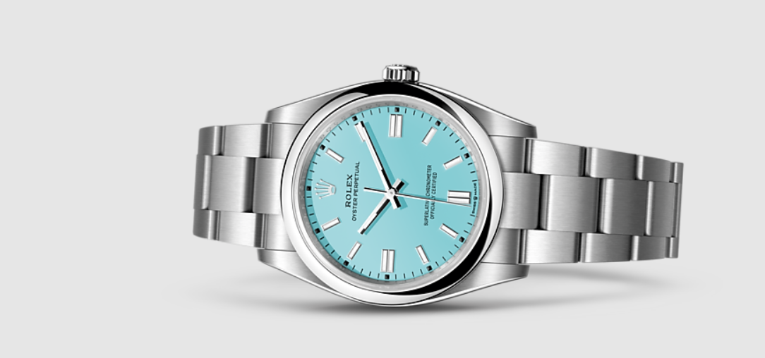 Rolex Oyster Perpetual 36 MM Turquoise
