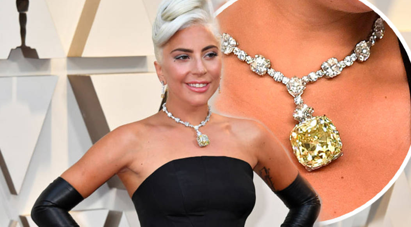 Tiffany Diamond สวมใส่โดย Lady Gaga