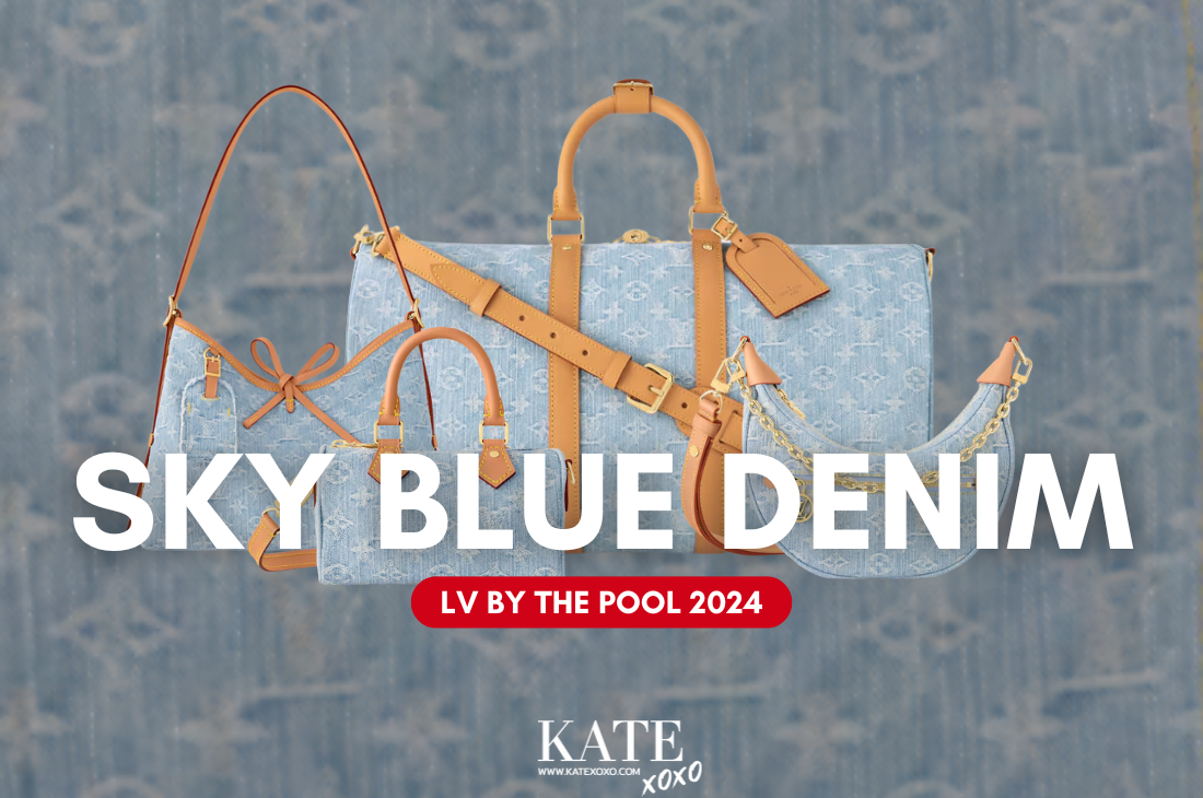 มันคิ้วท์ได้ใจ Sky Blue Denim จากคอล LV by The Pool 2024